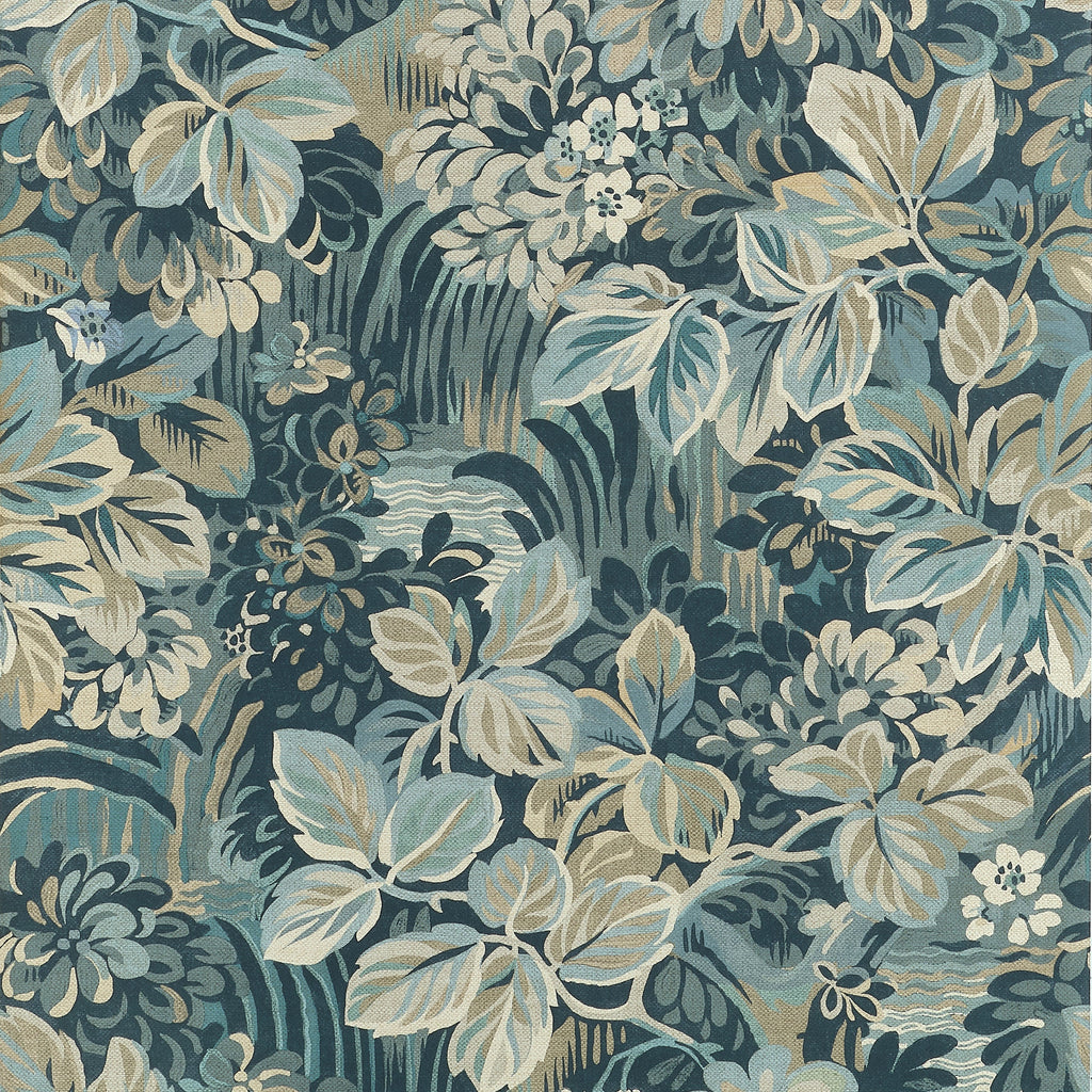 Night Garden, Spa Blue