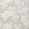 Eland Acanthus, Grey on Metallic Silver