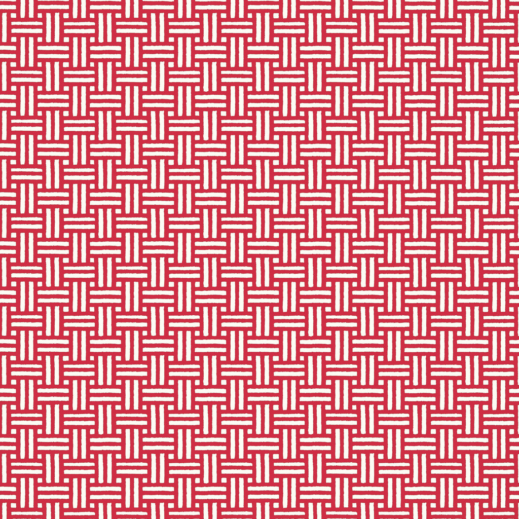 Piermont Red - Red Wallcovering | Thibaut