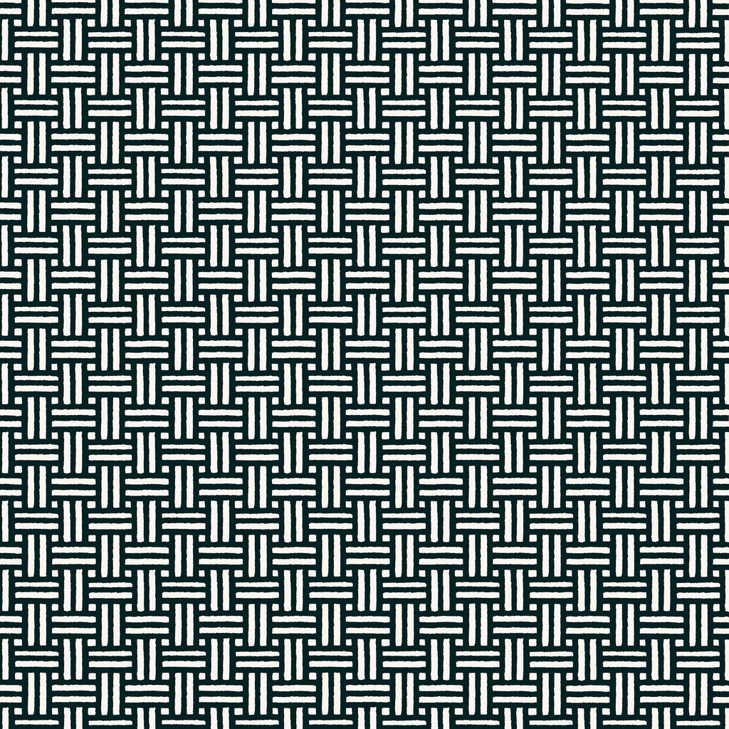 Piermont Black - Black Wallcovering | Thibaut