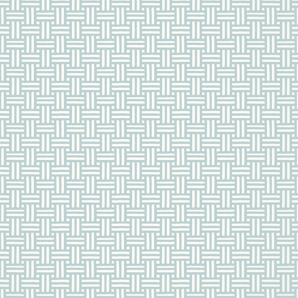 Piermont Spa Blue - Spa Blue Wallcovering | Thibaut