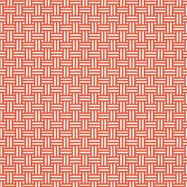 Piermont Coral - Rust Wallcovering | Thibaut