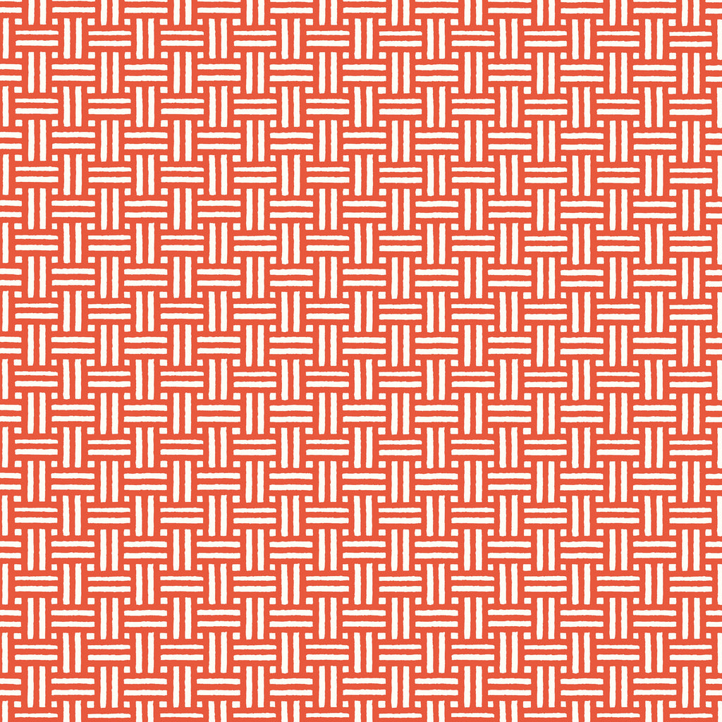 Piermont Coral - Rust Wallcovering | Thibaut