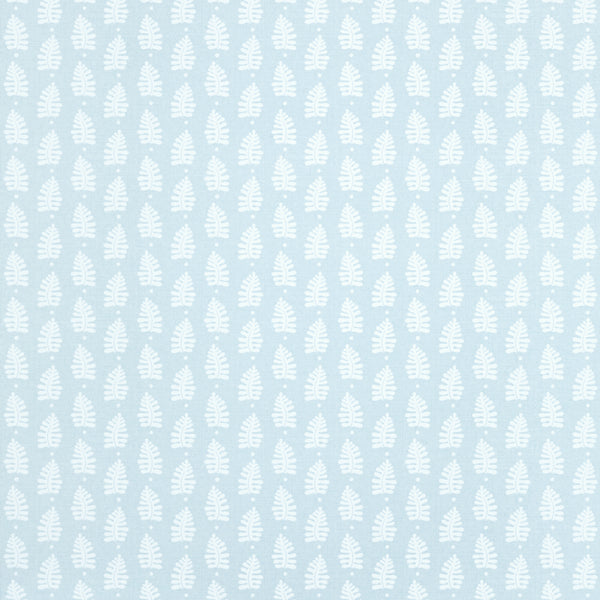 Ferndale Spa Blue - Powder Blue Wallcovering | Thibaut