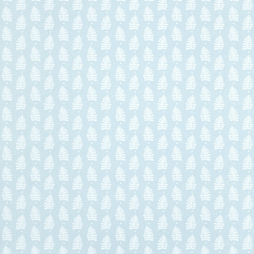 Ferndale Spa Blue - Powder Blue Wallcovering | Thibaut