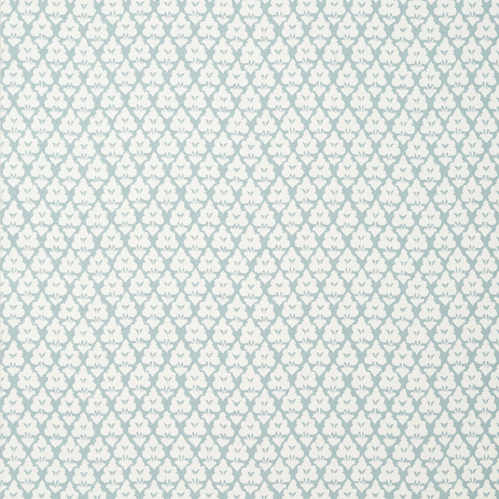 Arboreta Spa Blue - Spa Blue Wallcovering | Thibaut