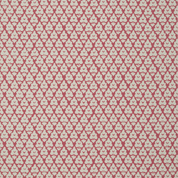 Arboreta Cranberry - Cranberry Wallcovering | Thibaut