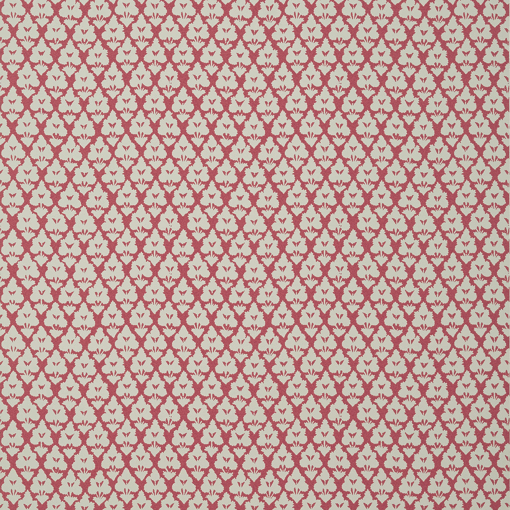 Arboreta Cranberry - Cranberry Wallcovering | Thibaut