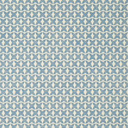 Zion, Blue and White Wallcoverings | Thibaut