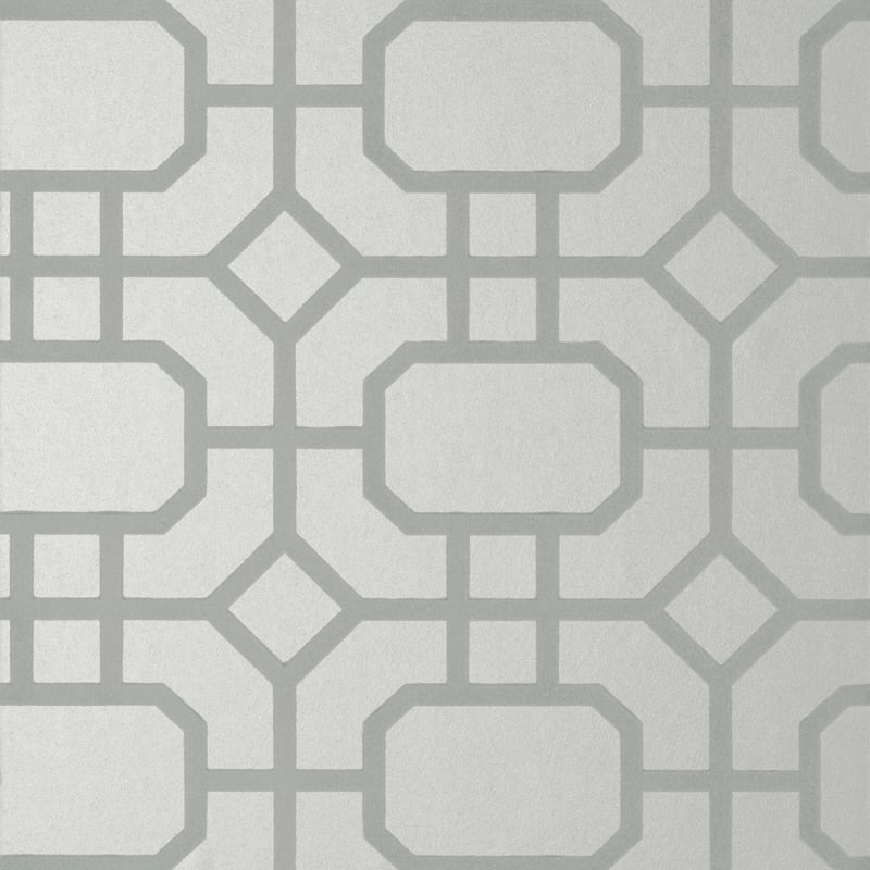 Portier Flock, Grey on Silver