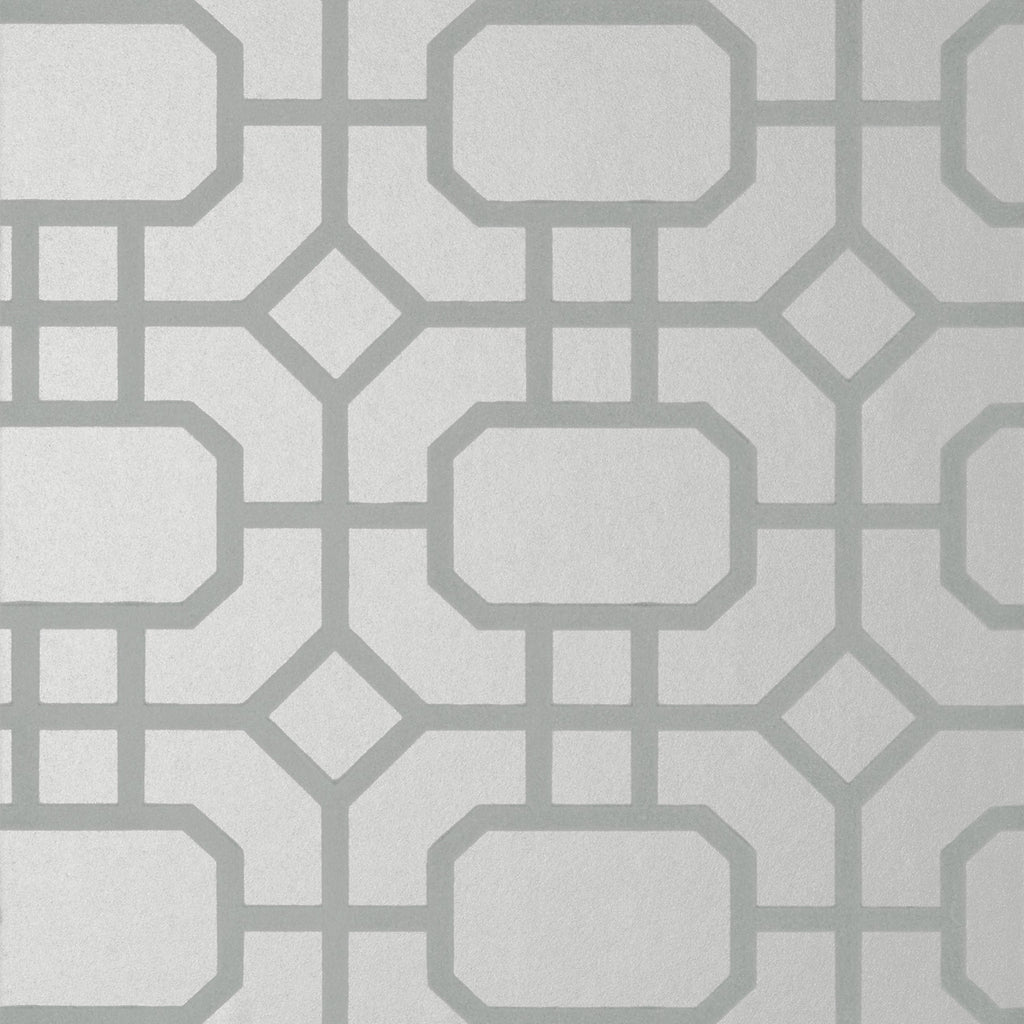 Portier Flock, Grey on Silver