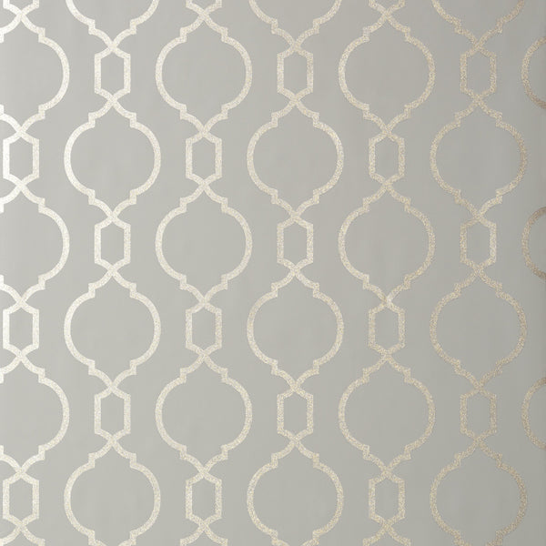 Nisido Bead, Charcoal Wallcoverings | Thibaut