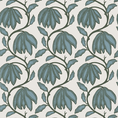 Desert Flower Wild Sage - Wild Sage Wallcovering | Thibaut