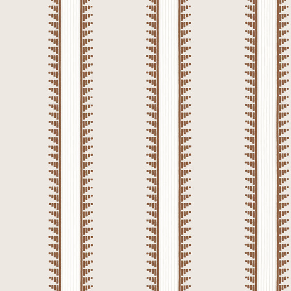 Trail Head Ochre - Ochre Wallcovering | Thibaut
