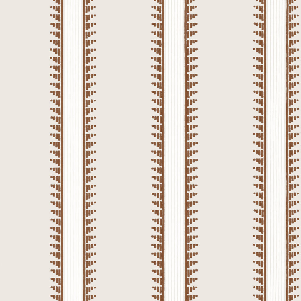Trail Head Ochre - Ochre Wallcovering | Thibaut