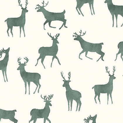 Bucks Wild Sage - Wild Sage Wallcovering | Thibaut