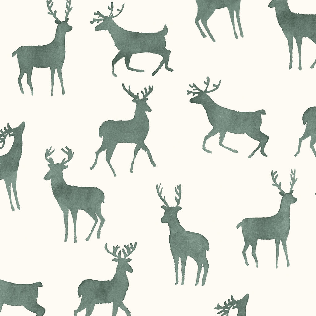 Bucks Wild Sage - Wild Sage Wallcovering | Thibaut