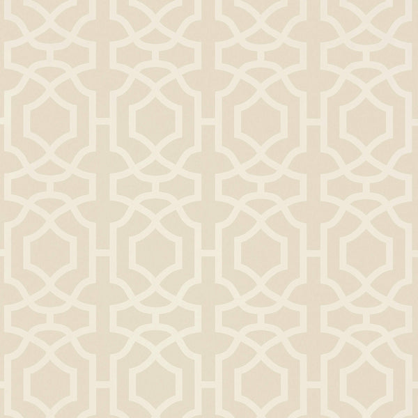 Alston Trellis, Flax Wallcoverings | Thibaut