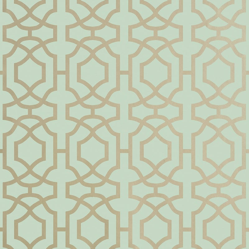 Alston Trellis, Metallic Gold on Seaglass