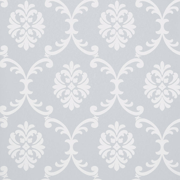 Bastille, Grey Wallcoverings | Thibaut