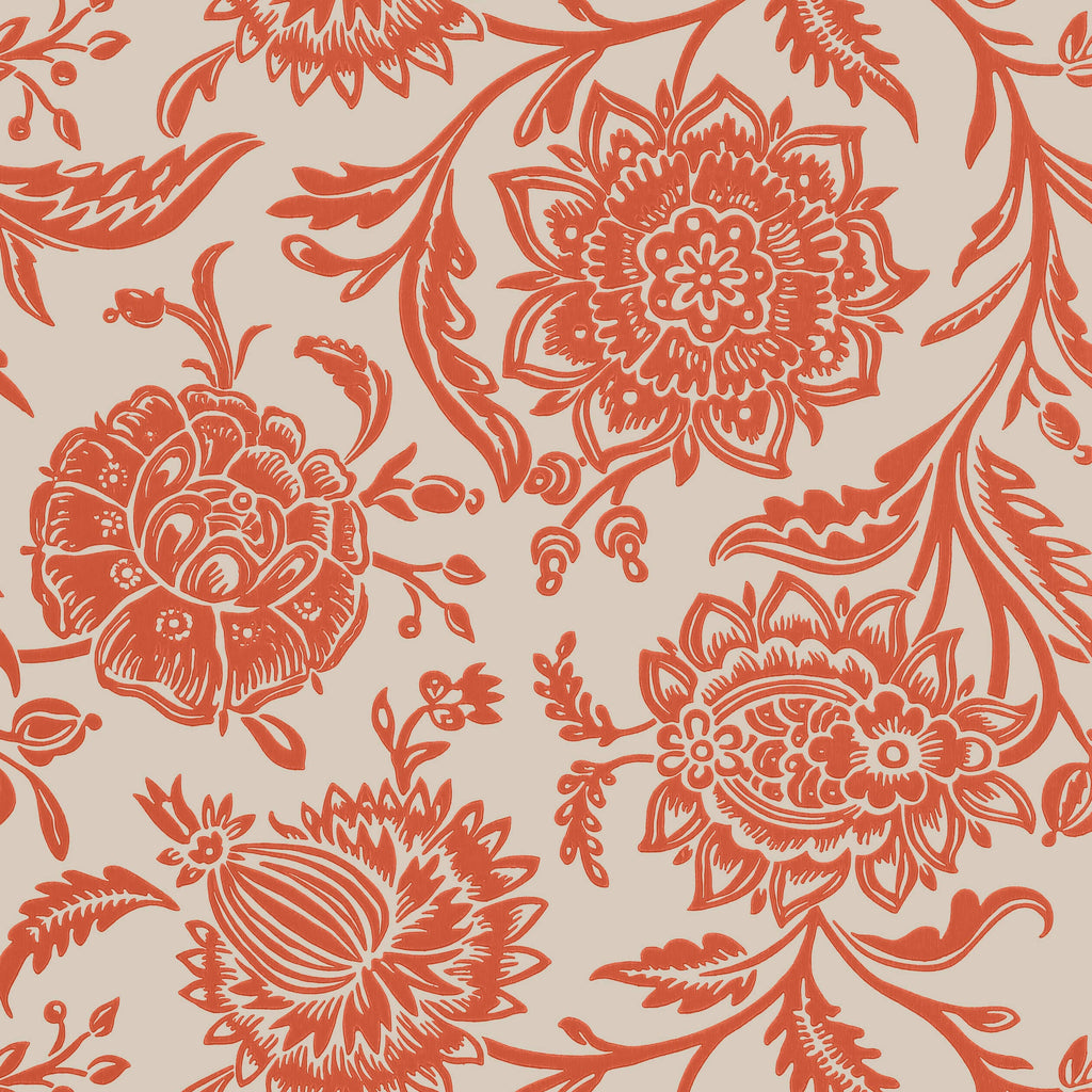 Rivera, Coral on Flax