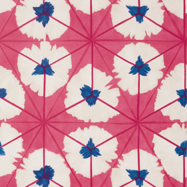 Sunburst, Pink and Blue Wallcoverings | Thibaut