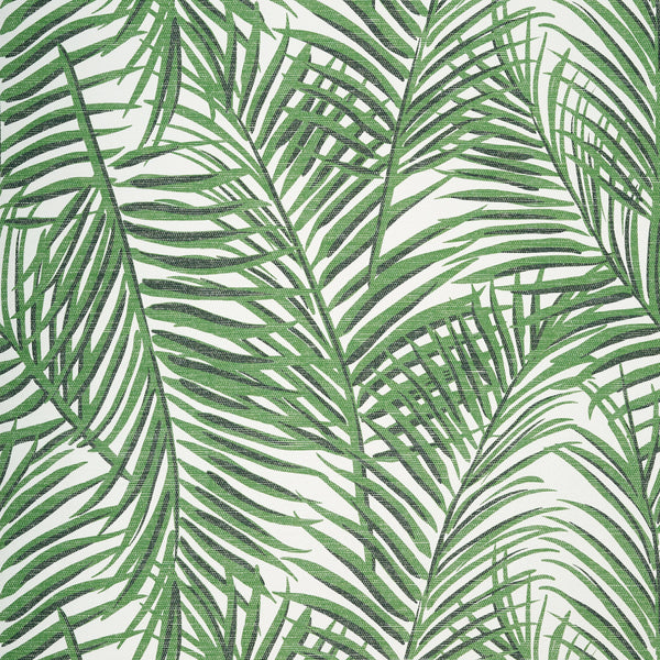 West Palm, Emerald Green Wallcoverings | Thibaut