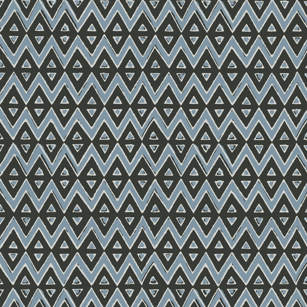 Tiburon, Black and Mineral Blue