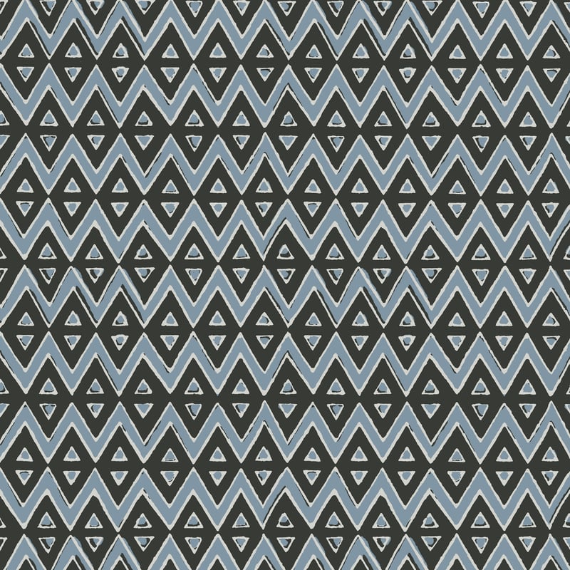 Tiburon, Black and Mineral Blue