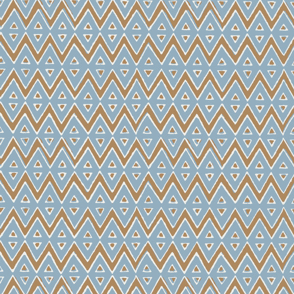 Tiburon, Spa Blue Wallcoverings | Thibaut