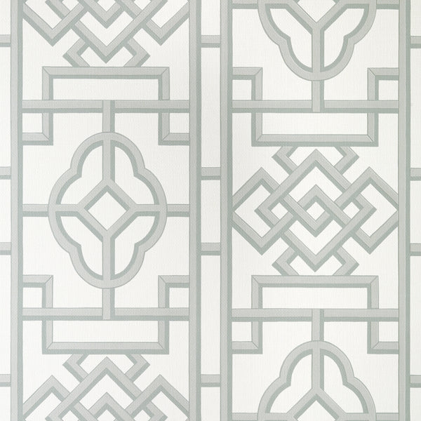 Gateway Grey - Ivory Wallcovering | Thibaut