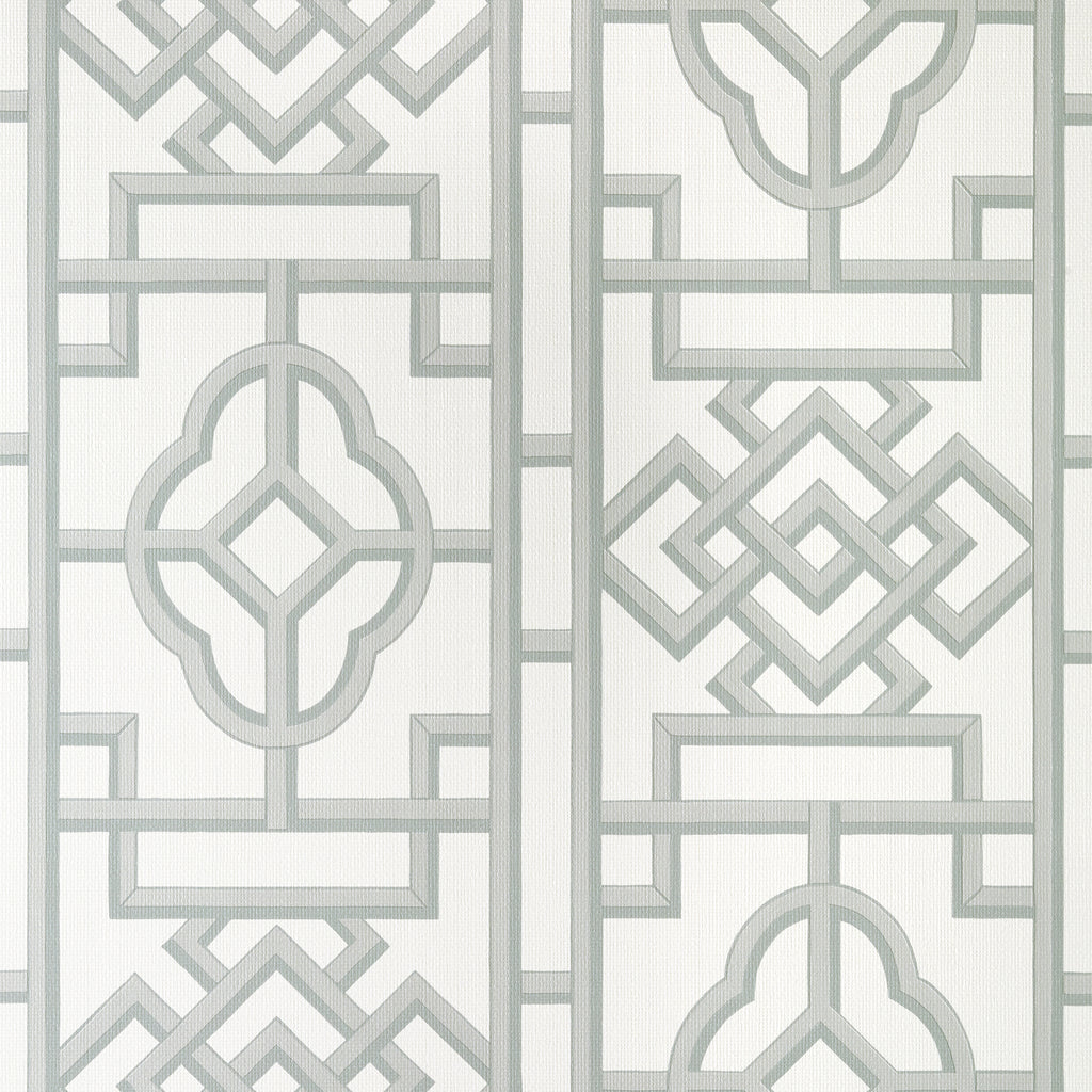 Gateway Grey - Ivory Wallcovering | Thibaut