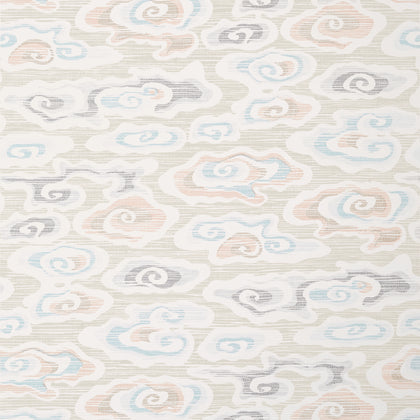 Clear Clouds Beige - Beige Wallcovering | Thibaut