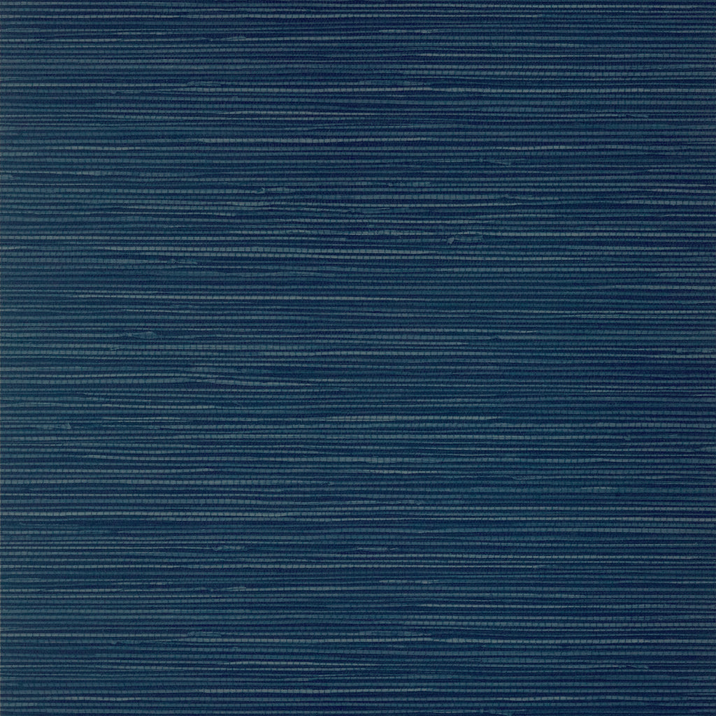 St. Thomas Navy - Navy Natural Wallcovering | Thibaut