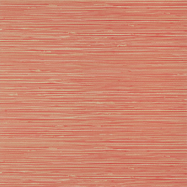 St. Thomas Coral - Coral Natural Wallcovering | Thibaut