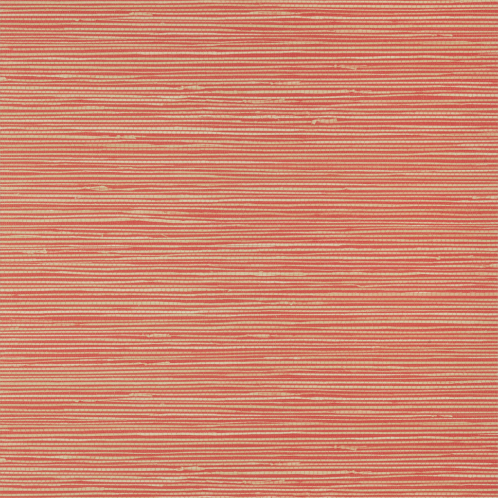 St. Thomas Coral - Coral Natural Wallcovering | Thibaut