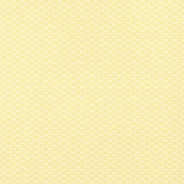 Akari Yellow - Yellow Wallcovering | Thibaut