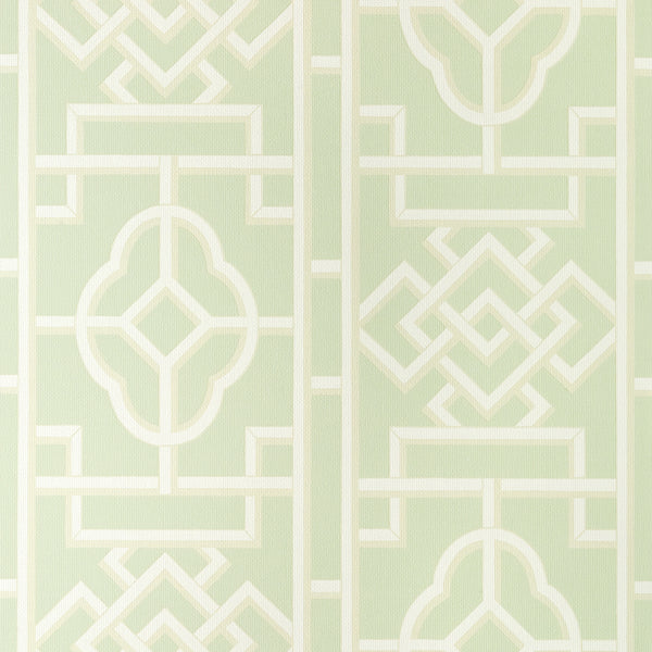 Gateway Green - Green Wallcovering | Thibaut