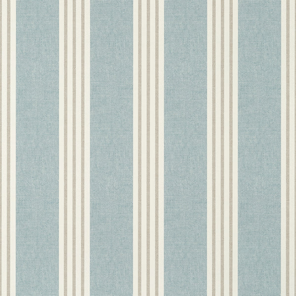 Canvas Stripe Mineral - Mineral Wallcovering | Thibaut