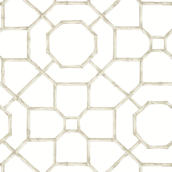 Arbor Flax - Flax Wallcovering | Thibaut