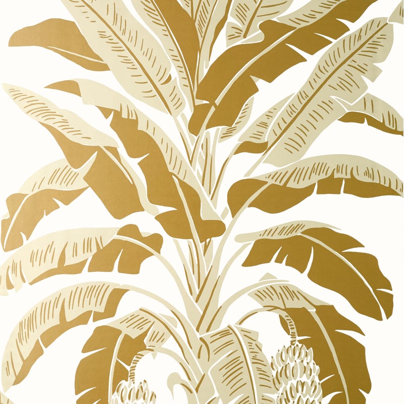 Banana Tree, Metallic Gold