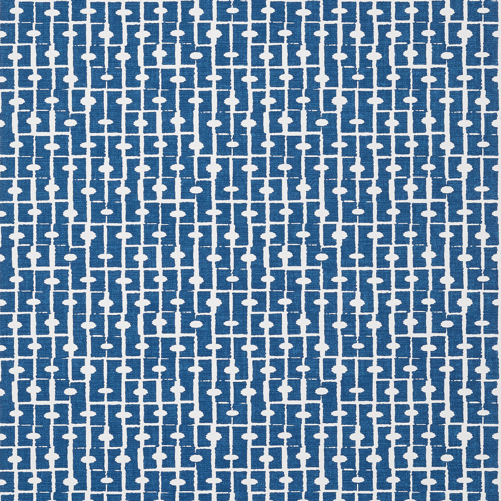 Haven Navy - Cobalt Blue Wallcovering | Thibaut