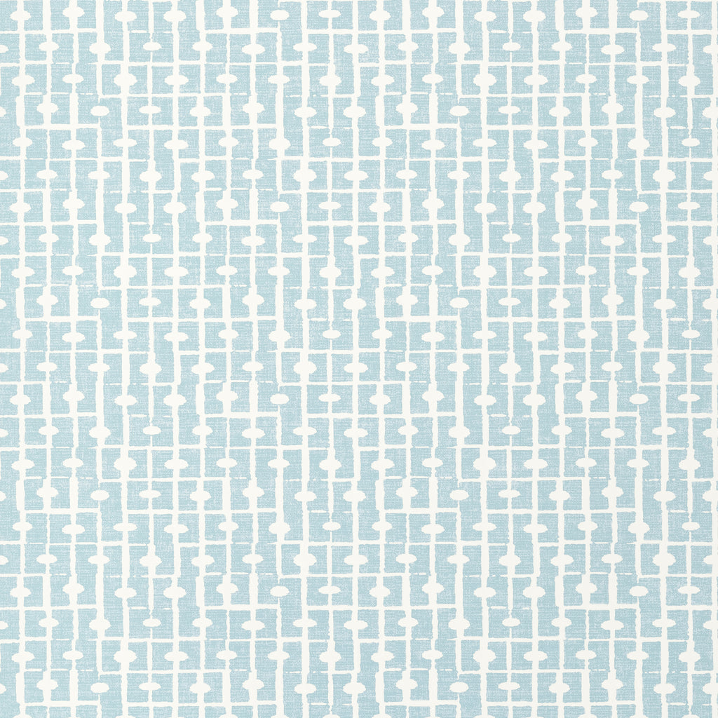 Haven Spa Blue - Spa Blue Wallcovering | Thibaut