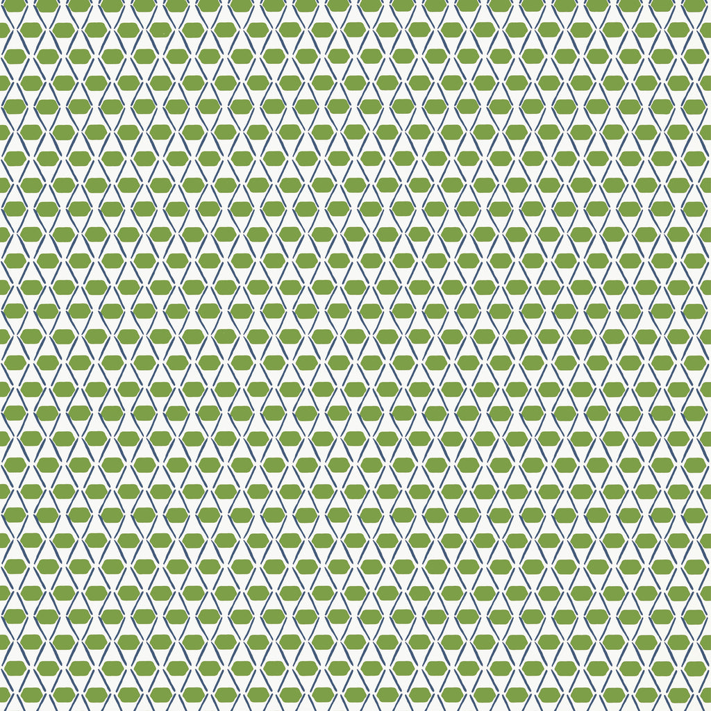 Denver Green and Blue - Green and Blue Wallcovering | Thibaut