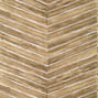 Wood Herringbone, Natural on Metallic Silver