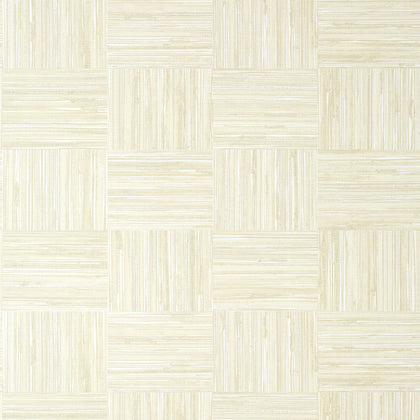 Bayshore Basket, Off White Wallcoverings | Thibaut