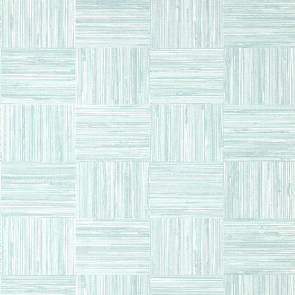 Bayshore Basket, Robin's Egg Wallcoverings | Thibaut