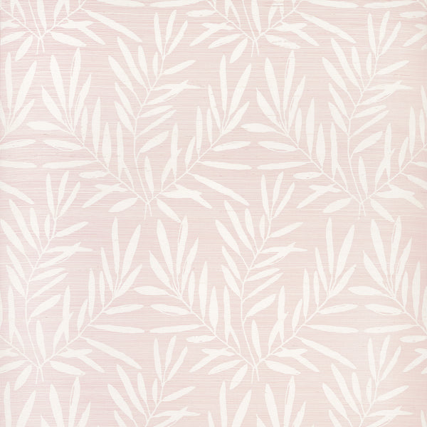 Summer Leaves Blush - Blush Wallcovering | Thibaut