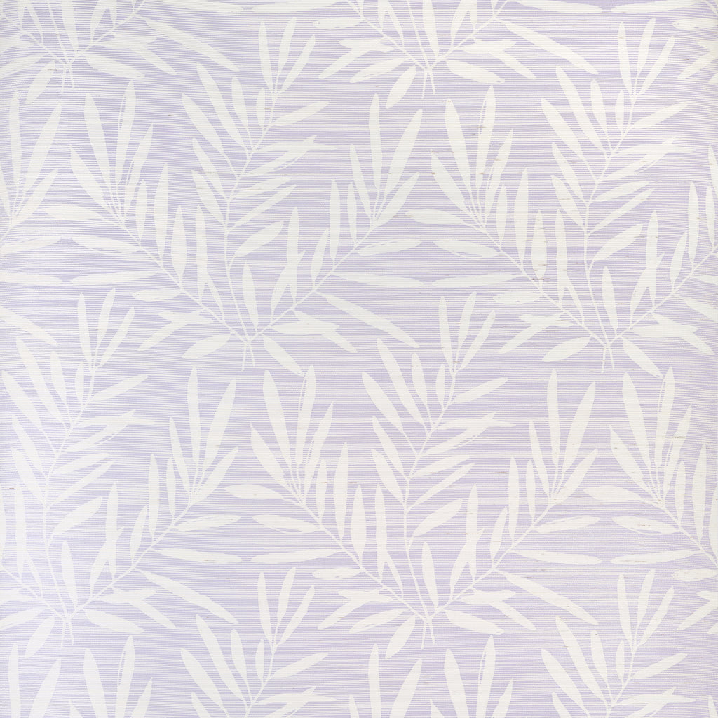 Summer Leaves Lavender - Lavender Wallcovering | Thibaut