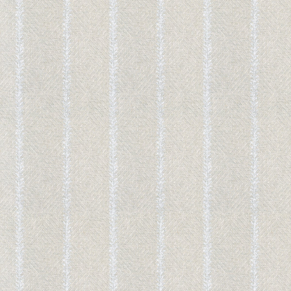 Barrier Weave Metallic Silver on Soft Grey - Metallic Silver on Soft Grey Wallcovering | Thibaut